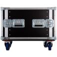 KORN Case 19 Zoll 8HE / 50cm tief mit Rollen phenol braun Casebau Thumbnail 6