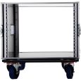 KORN Case 19 Zoll 8HE / 50cm tief mit Rollen phenol braun Casebau Thumbnail 7