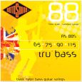 RotoSound RS88S Black Nylon Saiten E-Bass - Shortscale Thumbnail 1