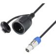 Adam Hall 8101 KF 0150 PCON X Power Twist Stecker / CEE7/7 Buchse 1,5m Thumbnail 1