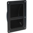 Adam Hall Hardware 3402 Schalengriff Stahl schwarz Thumbnail 1