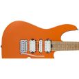 Charvel Pro-Mod DK24 HSH 2PT CM Satin Orange Crush E-Gitarre Thumbnail 3