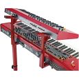 K&M 18811 Aufsatz für Keyboardtisch Omega rubinrot Thumbnail 2