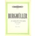 Edition Peters - 25 leichte Etüden op.100 - für Klavier - J.F.F. Burgmüller Thumbnail 1