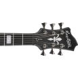 Hagstrom Super Swede Ltd Black Dark King E-Gitarre Thumbnail 5