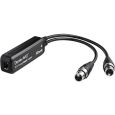 Monacor ADP-DAI-2X0 Dante®-AVIO-Analog-Input-Adapter (2-Kanal) Thumbnail 1