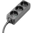 Adam Hall 8747 Steckdosenleiste 3fach - 1,4m Kabel Thumbnail 2