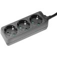 Adam Hall 8747 Steckdosenleiste 3fach - 1,4m Kabel Thumbnail 3
