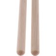 Rohema Drumsticks Natural 5A Light Rock Hickory unlackiert Thumbnail 4