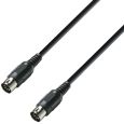 Adam Hall Cables K3 MIDI 0300 BLK Midi Kabel 3 m Thumbnail 1