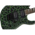 Jackson X Series Soloist Green Crackle E-Gitarre Thumbnail 4