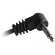 Cioks 5050 Flex 5 3,5mm Monoklinkenstecker pos. gewinkelt / Cinch M 0,5m Thumbnail 1