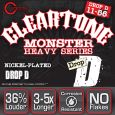 Cleartone 9456 Monster Heavy Series Drop D 011-056 Saitensatz E-Gitarre Thumbnail 1