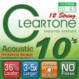 Cleartone 7410-12 Phosphor Bronze Saiten 12-String Westerngitarre 010-047 Thumbnail 1