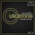 Cleartone 7612 80/20 Bronze Light 012-053 Saitensatz Westerngitarre Thumbnail 1