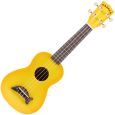 Kala Makala Dolphin Yellow Burst Sopran-Ukulele inkl. Gigbag Thumbnail 1