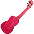 Kala Waterman KA-SWF-PK Fluorescent Watermelon Pink Sopranukulele + Gigbag Thumbnail 1