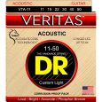 DR Veritas Acoustic Guitar Saiten Custom Light .011-.050 Thumbnail 1