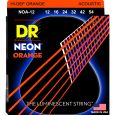 DR NEON Hi-Def Orange Acoustic Guitar Saiten Medium Thumbnail 1