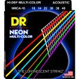 DR NEON Hi-Def Multi Colour Acoustic Guitar Saiten Light Thumbnail 1
