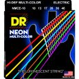 DR Neon Hi-Def Multi Color Electric Guitar Saiten Medium Thumbnail 1