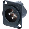 NEUTRIK NC3MD-LX-BAG XLR Einbaubuchse 3 polig male Thumbnail 1