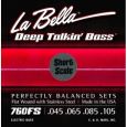 La Bella 760FS-S Deep Talkin Bass Flatwound Short Scale BassSaiten 045-105 Thumbnail 1