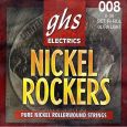GHS Nickel Rockers Electric Guitar String Set, Ultra Light, .008-.038 Thumbnail 1