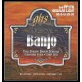 GHS Prof. Banjo Saiten 5-String Loop End Stainless Steel Regular Light Thumbnail 1