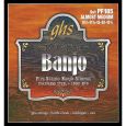 GHS Prof. Banjo Saiten 5-String Stainless Steel Almost Medium .0105-.020 Thumbnail 1