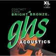GHS Contact Core Bright Bronze Acoustic Saitensatz Extra Light .011-.050 Thumbnail 1