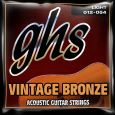 GHS Vintage Bronze Acoustic Guitar String Set, Light, .012-.054 Thumbnail 1