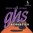 GHS Silk and Steel Acoustic Guitar Saitensatz 12-Saiter Light Thumbnail 1