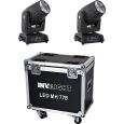 Involight 2x LED MH77B im Flight Case Thumbnail 1