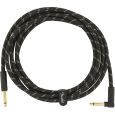 Fender Deluxe Serie Instrument Cable 3m Black Tweed Thumbnail 1