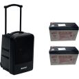 OMNITRONIC MOM-10BT4 Modulares Drahtlos-PA-System + 2x Akku Thumbnail 1
