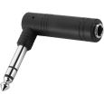 Monacor NTA-63A Klinke 6,3mm Mono/Stereo Winkeladapter Thumbnail 1