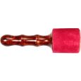 Klangschalen-Schlägel Leder 19x5 cm rot Thumbnail 7