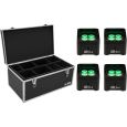 EUROLITE Set 4x LED TL-4 Trusslight + Case Thumbnail 1
