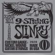 Ernie Ball EB2628 Slinky 9--String 009-105 Thumbnail 1