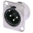 Neutrik XLR Einbaustecker 3pol NC3MDL-1 Thumbnail 1