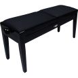 KORN Doppel-Klavierbank KB 245 SW glz. SamtTOP SW C-Ware Thumbnail 1