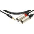 Klotz Klinke Stecker 3,5 stereo / 2 XLR male 3 m KY9-300 Thumbnail 2