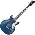 Hagstrom Alvar Ltd. Blue Topaz Metallic E-Gitarre Thumbnail 1