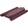 Ortega OWFS-1WR Fußbank Holz Weinrot Thumbnail 4