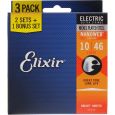 Elixir 16542 3er-Pack Electric Light 010 - 046 Thumbnail 1