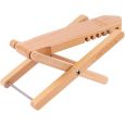 Ortega OWFS-1NT Fußbank Holz Natur Thumbnail 1