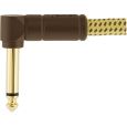 Fender Deluxe Series Instrument Cable 5,5m Angled Tweed Thumbnail 3