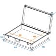 Universal-Koffer-Case FOAM GR-4 schwarz Thumbnail 5