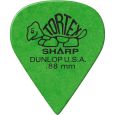 Dunlop Tortex Sharp 0,88 grün, 12er Pack Thumbnail 1
